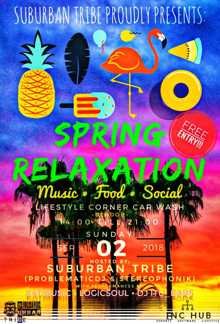 InchubPlk's tweet image. A whole weekend of @InchubPlk  

FRIDAY -  ESPORTS &amp;amp; CODING!!!! (R100/ticket to stand a chance to win a custom PS4)  

SATURDAY - FLASH MOB!!!   

SUNDAY - SPRING RELAXATION!!!  (Come get rid of that Saturday hangover, we got food,  we got music, we got the right people) 
Podcast