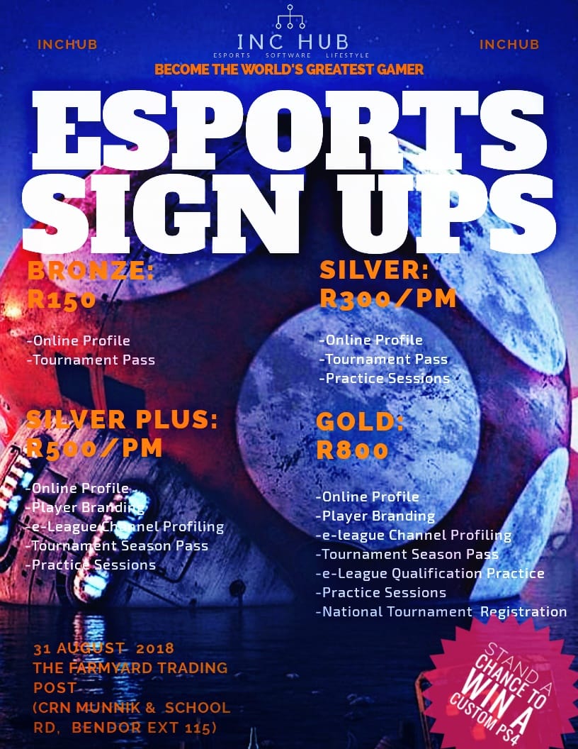 InchubPlk's tweet image. A whole weekend of @InchubPlk  

FRIDAY -  ESPORTS &amp;amp; CODING!!!! (R100/ticket to stand a chance to win a custom PS4)  

SATURDAY - FLASH MOB!!!   

SUNDAY - SPRING RELAXATION!!!  (Come get rid of that Saturday hangover, we got food,  we got music, we got the right people) 
Podcast