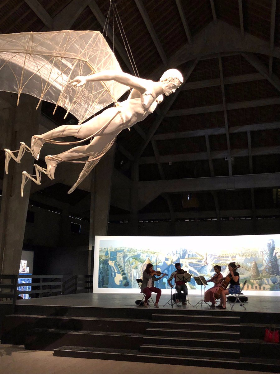 Musenvoutes's tweet photo. Semaine studieuse pour les #JeunesTalents2018 qui participent à l'académie de musique de chambre Musiques en voûtes @Musenvoutes à la @salineroyale d'Arc-et-Senans avec le @QuatuorManfred https://t.co/iTV1K49hOK