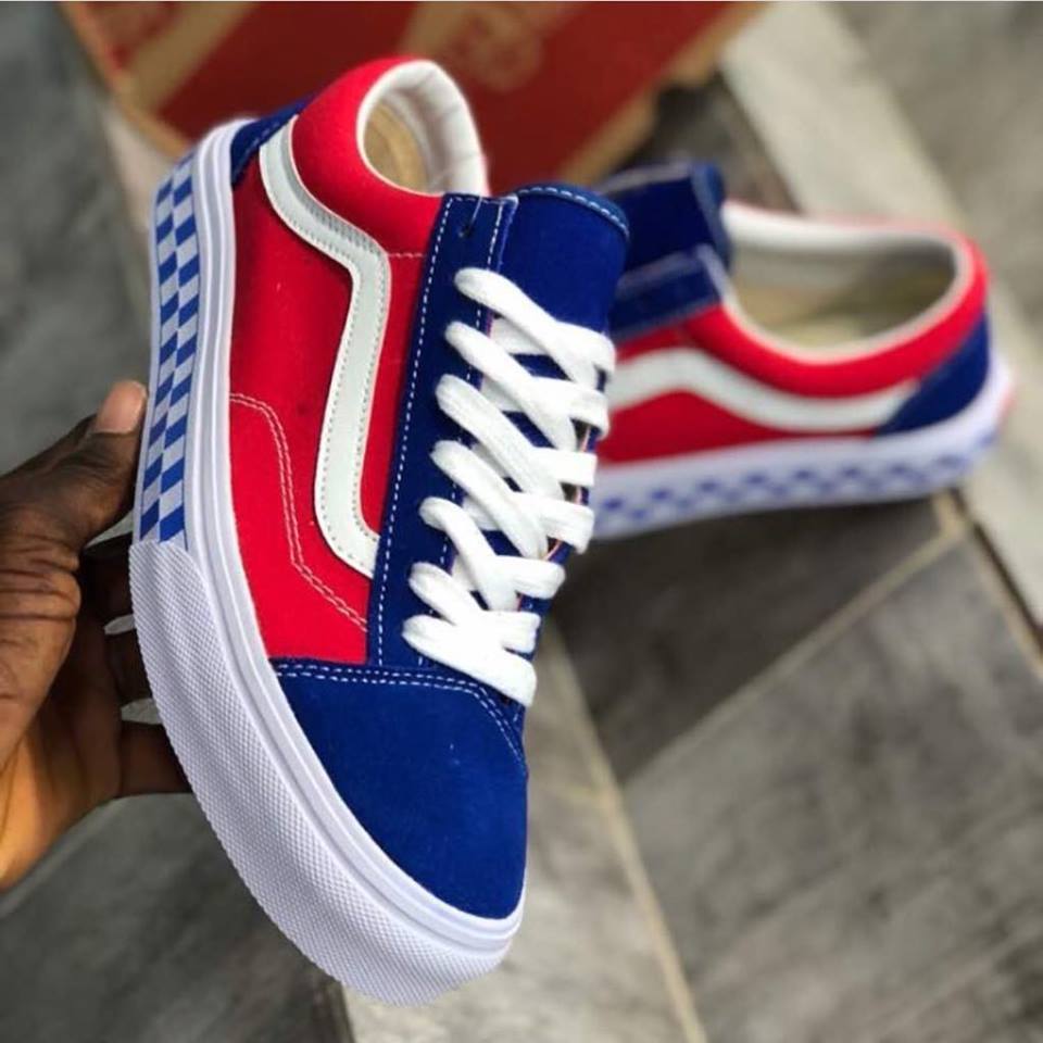RackFits's tweet photo. Vans old skool low available for sale! #shoejunkie #vans #Skittles #dope #new #fashion  #streetstyle #rack #rackwears #order #rackwearszn To place your order? Contact us via Whatsapp ☎️or BBM📱 https://t.co/d03OZf5OTO