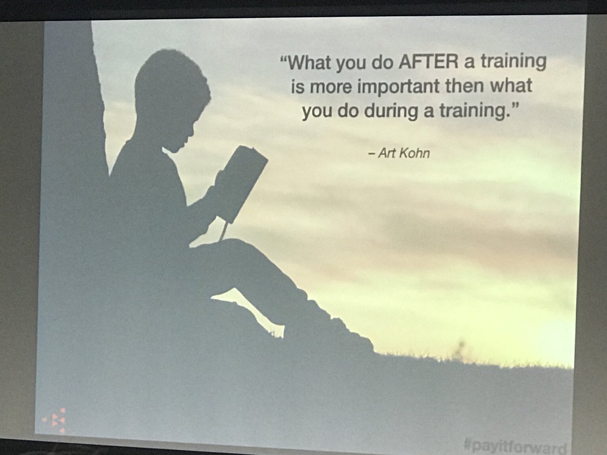 Learning! #payitforward