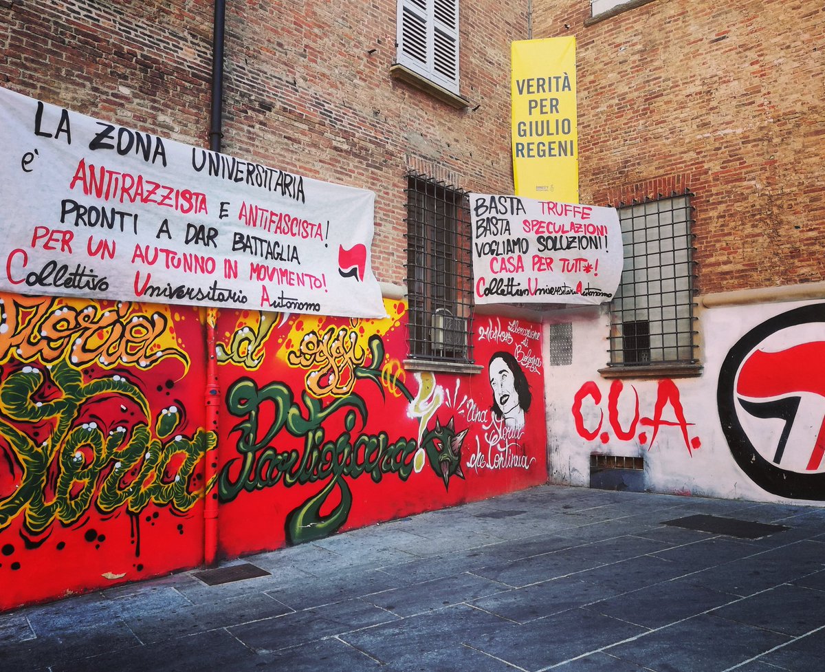 CuaBologna's tweet image. Dalla #zonauniversitaria #antifascista e #antirazzista siamo pronti per un nuovo autunno di #lotta !