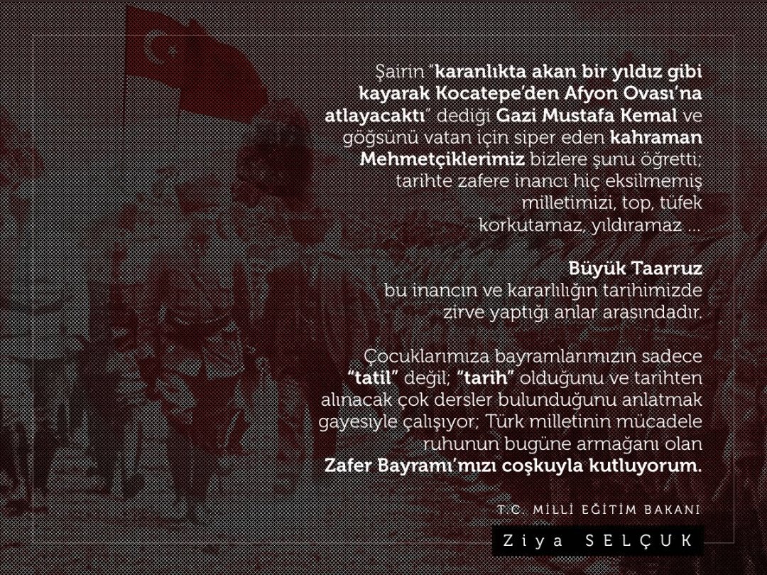 #30AğustosZaferBayramı kutlu olsun!!