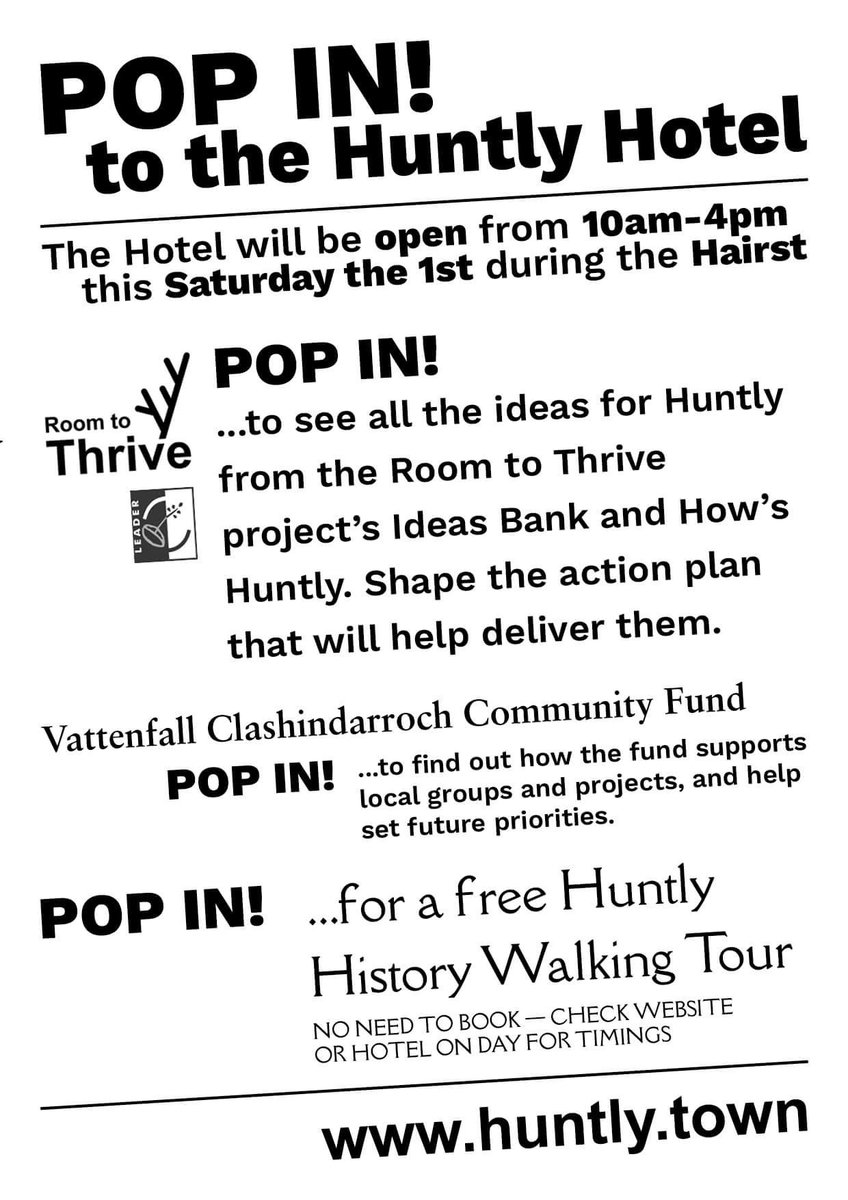 Huntly: Room to Thrive tweet media