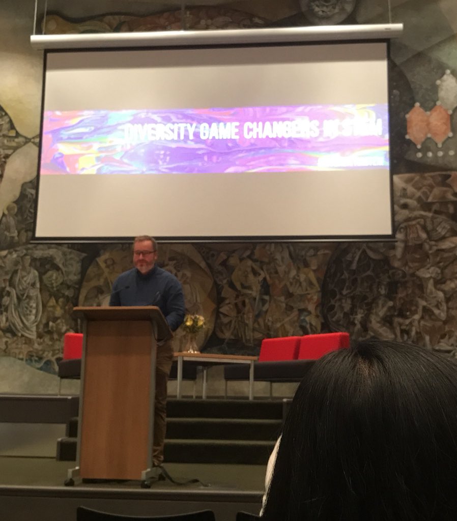#DiversityInSTEM life is all about intersection with other people. We cannot escape from revealing our sexuality during daily life with coworkers, classmates, etc without fear. There is always mental challenges while always feel unable fit in or as a novelty at work.