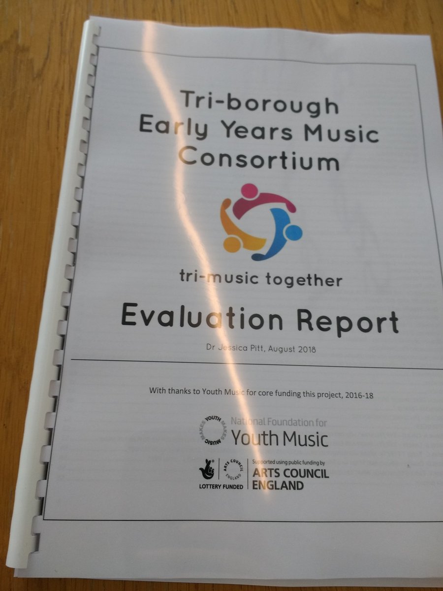 TBEYMCmusic's tweet image. Hot off the press, the evaluation report from our Tri-borough Early Years Consortium project which will be shared next week. Thanks to all partners and supporters of this work @TBMHMusic @jjpjlp @NicolaBurke16 @youthmusic