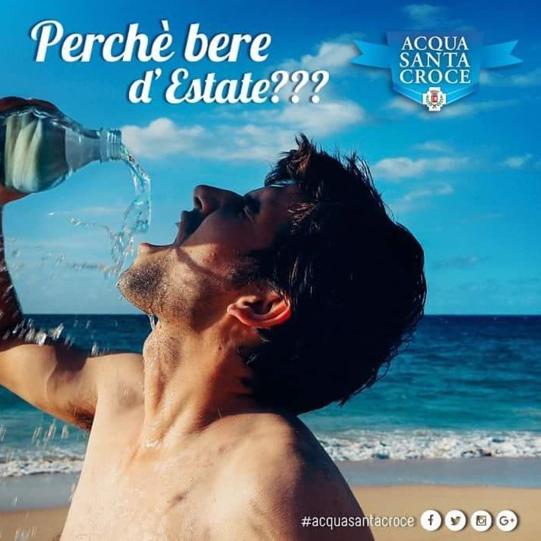 SantaCroceAcqua's tweet photo. Quando il termometro sale è normale che la sensazione di sete aumenta. Idratarsi è fondamentale per la salute e per il benessere del corpo umano. Scopri di più
https://t.co/SPp1hH9Iy6
#acqua #salute #idratarsi #caldo #estate #sudore #nutrizione #benessere #acquasantacroce https://t.co/OPmi7Bp0vi