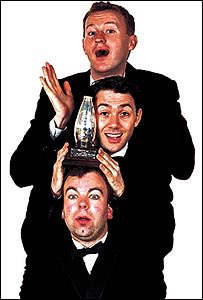 Today is the Edinburgh show, where 21 years ago the gents won the Perrier Award for their dark and twisted sketches. As a result, they progressed to a radio series, followed by a television series, a movie and now-three tours.