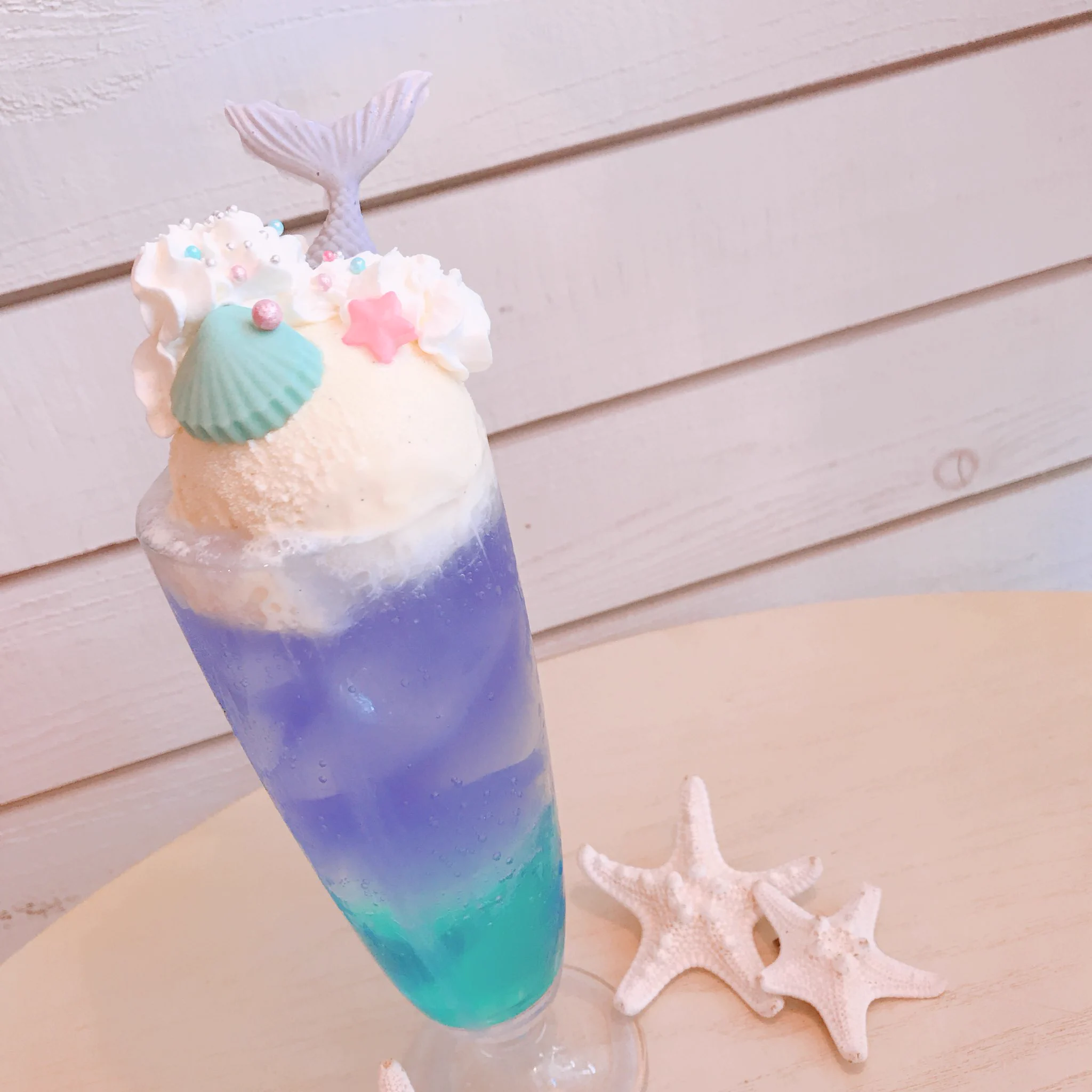 これはインスタ映え！ カフェチェリッシュのマーメイドラグーンフロートが可愛いすぎるwwww