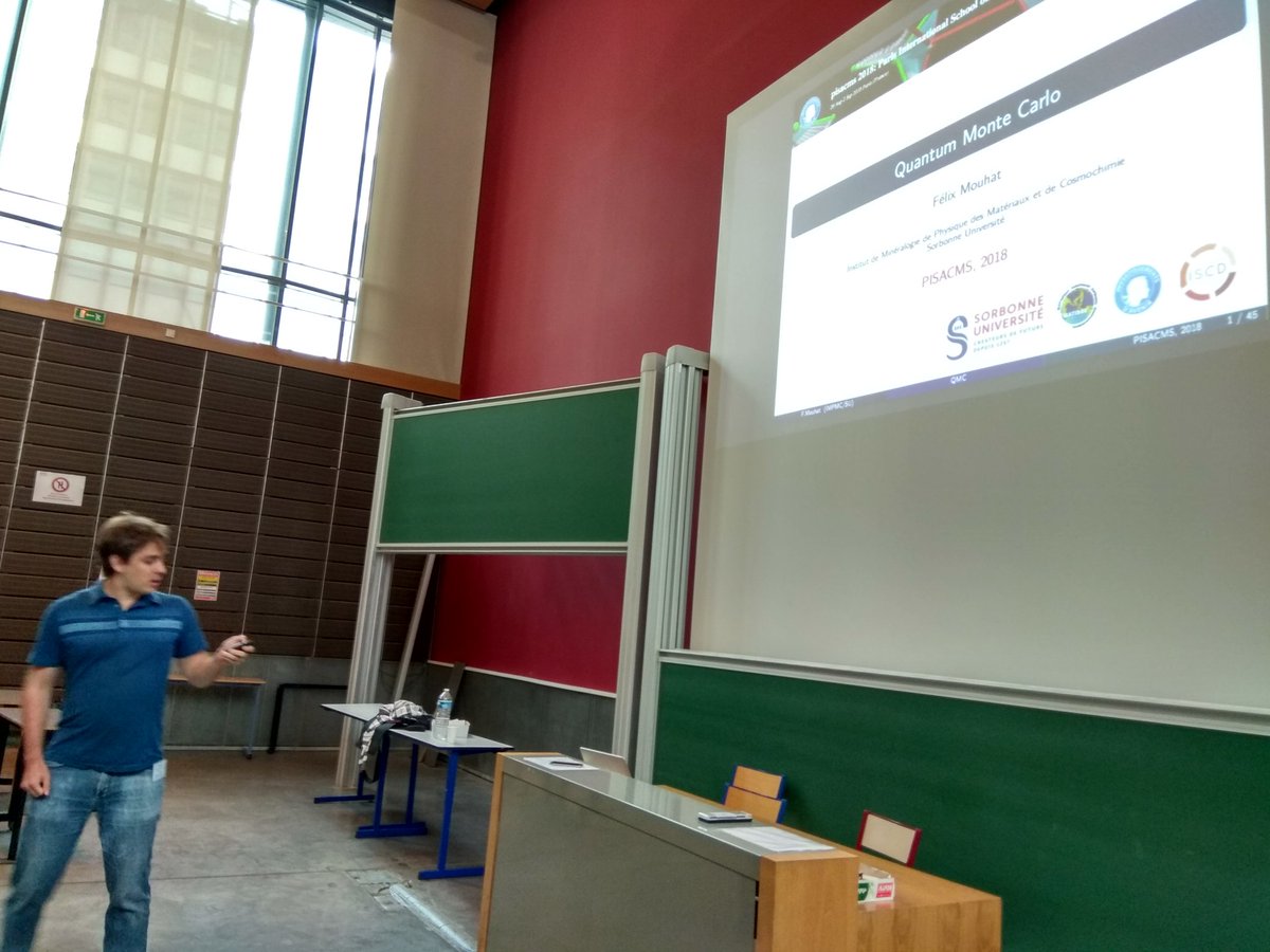 apsi's tweet photo. #pisacms FΓ©lix taking thΓ© Audience to thΓ© Quantum side! https://t.co/eUJEMZ2AWu