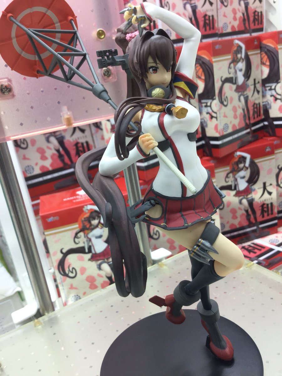 セガ霞ヶ浦 艦隊これくしょん 艦これ 大和フィギュア 緊急入荷しました٩ ᐛ و 細かいパーツまで再現されていて すごく可愛いフィギュアです 数に限りがありますので 早めにgetして下さい 艦隊これくしょん 艦これ なにこれかわいい