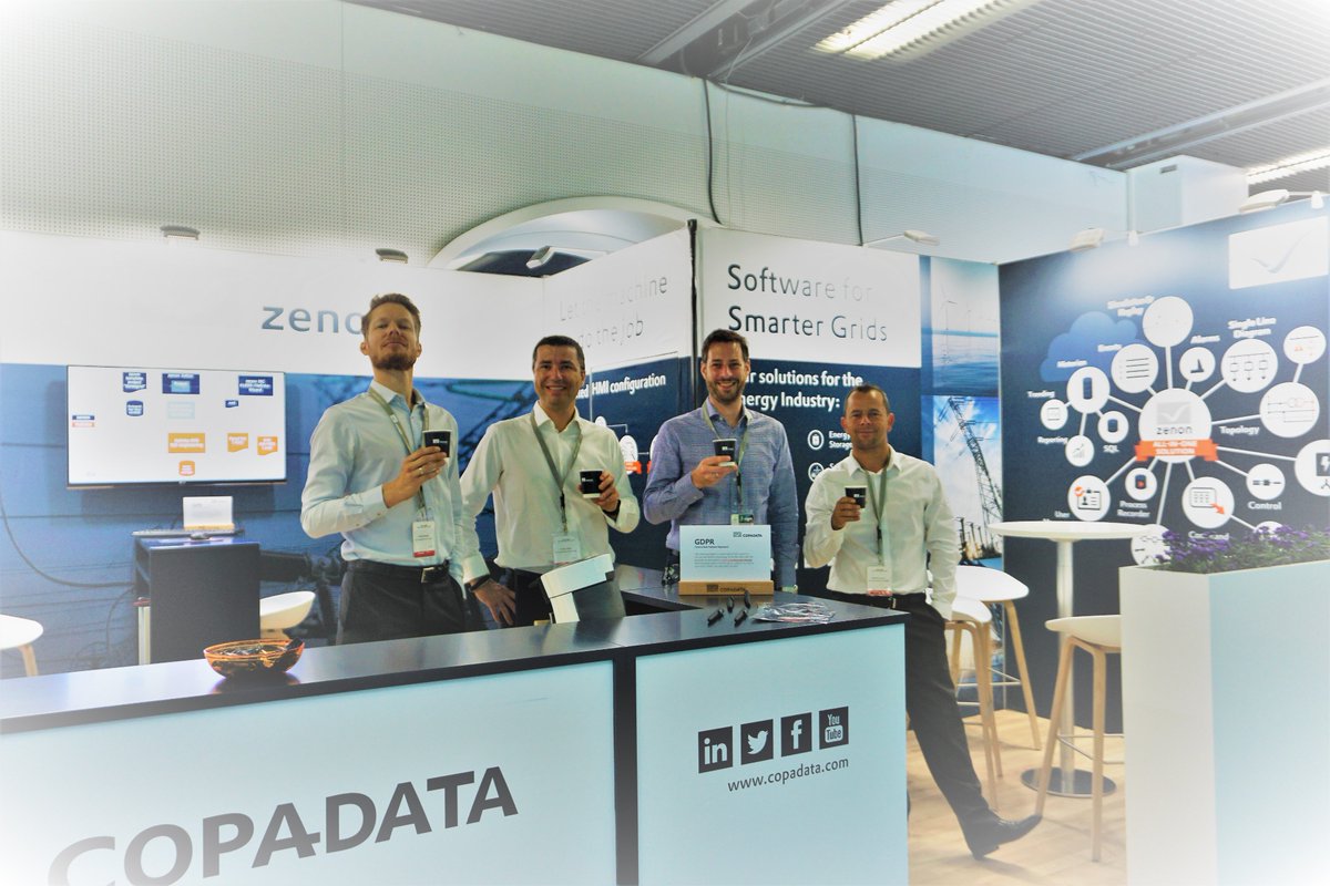 JurgenResch's tweet photo. Do you know that we are working on the reduction of HMI engineering? The goal is to create a full single line diagram within minutes instead of days. Want to see our approach? Then ask our competent personnel at #CIGRE2018 on @copadata booth 123. https://t.co/qYxxsXo7QS