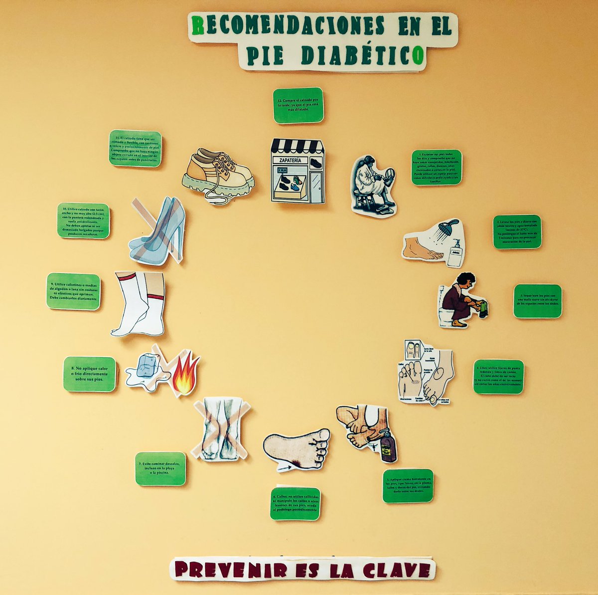Pedro_A_Taboada's tweet image. Las 12 horas/consejos del #PieDiabético
desde el consultorio de Dueñas (Palencia).
#Diabetes #T2DFirstThingsFirst  #Enfermería