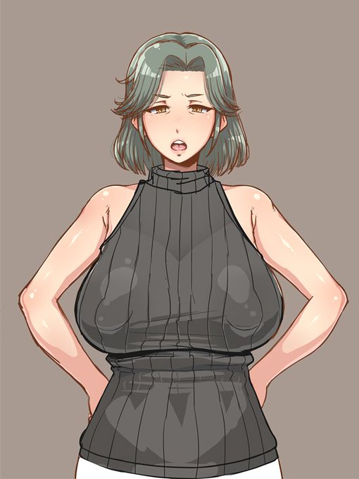 10月中旬の配信を目指してCG集制作中です。サバサバしたカーチャンとの母子モノです。 