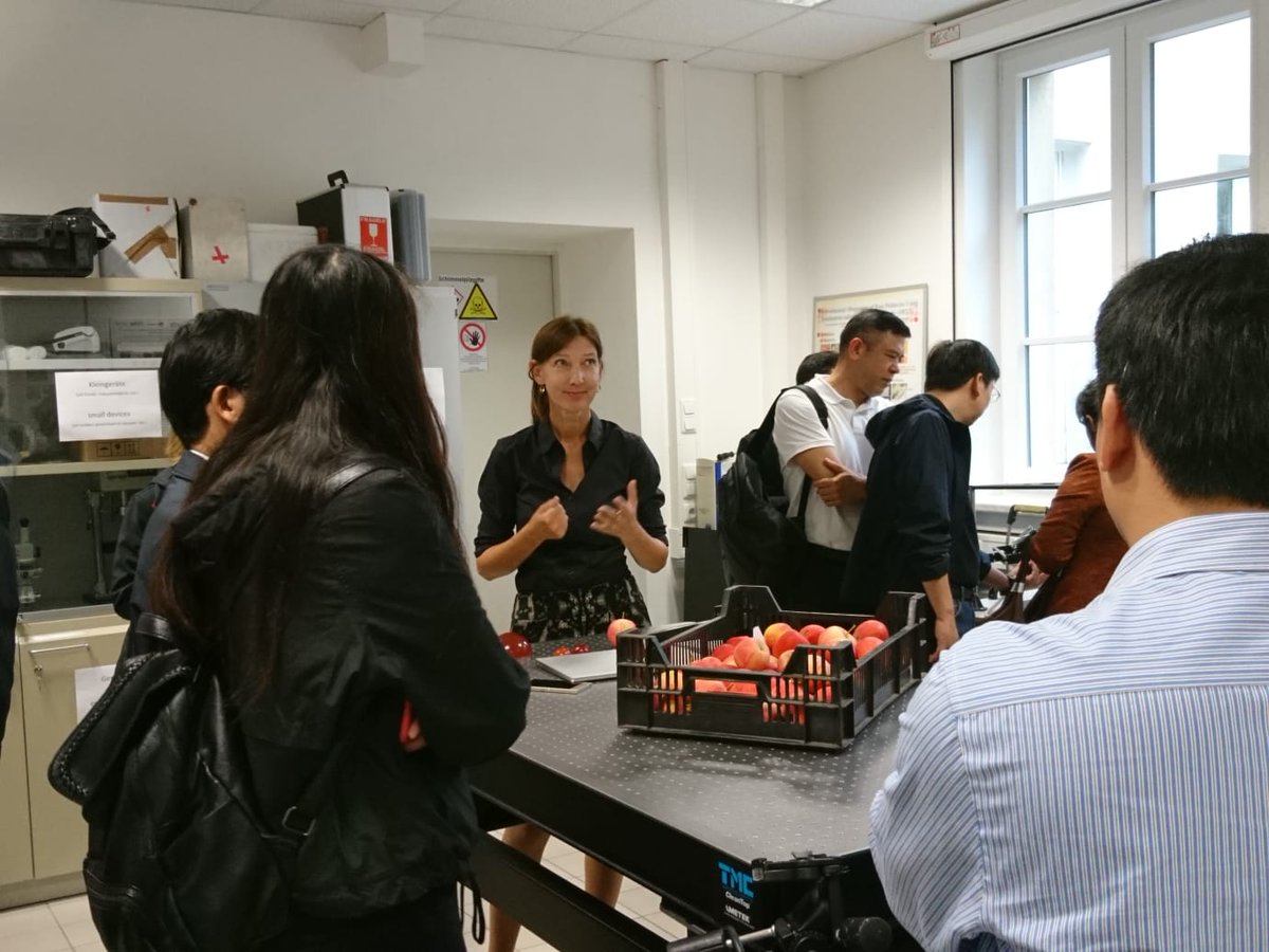 Prec_Hort's tweet photo. discussing new research calls on the topic of #precision #horticulture capturing also technology transfer with #Technology Department of #Guangxi Provinz /China visiting @LeibnizATB - Danke an https://t.co/AarwGzhPWT https://t.co/RDW7quCkEb