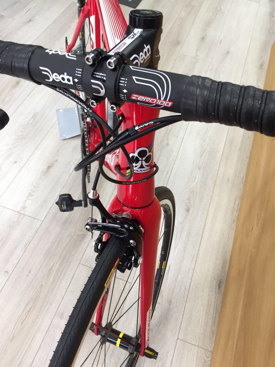 racescene_uk's tweet photo. Todayโs special build is this #Colnago CRS complete with Campag Chorus groupset, #Mavic Ksyrium Elite wheelset, Deda Zero 100 Finishing Kit and Fizik Arione saddle ๐ด๐ป๐ฎ๐น
#Racescene #CustomBuild #ItalianCycles #barnsleyisbrill #yorkshire #cycling #cyclinglife https://t.co/Rk6GyePtJH