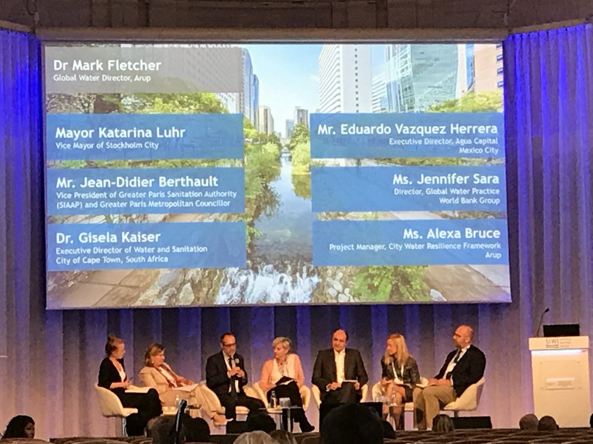 PanchaliSaikia's tweet photo. #WWWeek #EduardoVazquezHerrera, Executive Director,@AguaCapitalOrg, #MexicoCity stresses on having a systematic approach, fostering dialogue and creating common vision towards #BuildingResilientFuture @ArupGroup @100ResCities @resilienceshift https://t.co/GHBD0iikYx