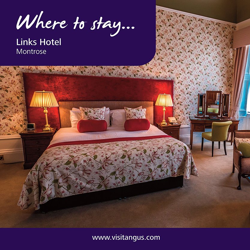 Where to stay in Angus? Links Hotel in Montrose is a Victorian Hotel built in the 1800's for a local milling family. The hotel has a fantastic restaurant with seasonally changing menu and lots of local produce. bit.ly/2Pj7bl4