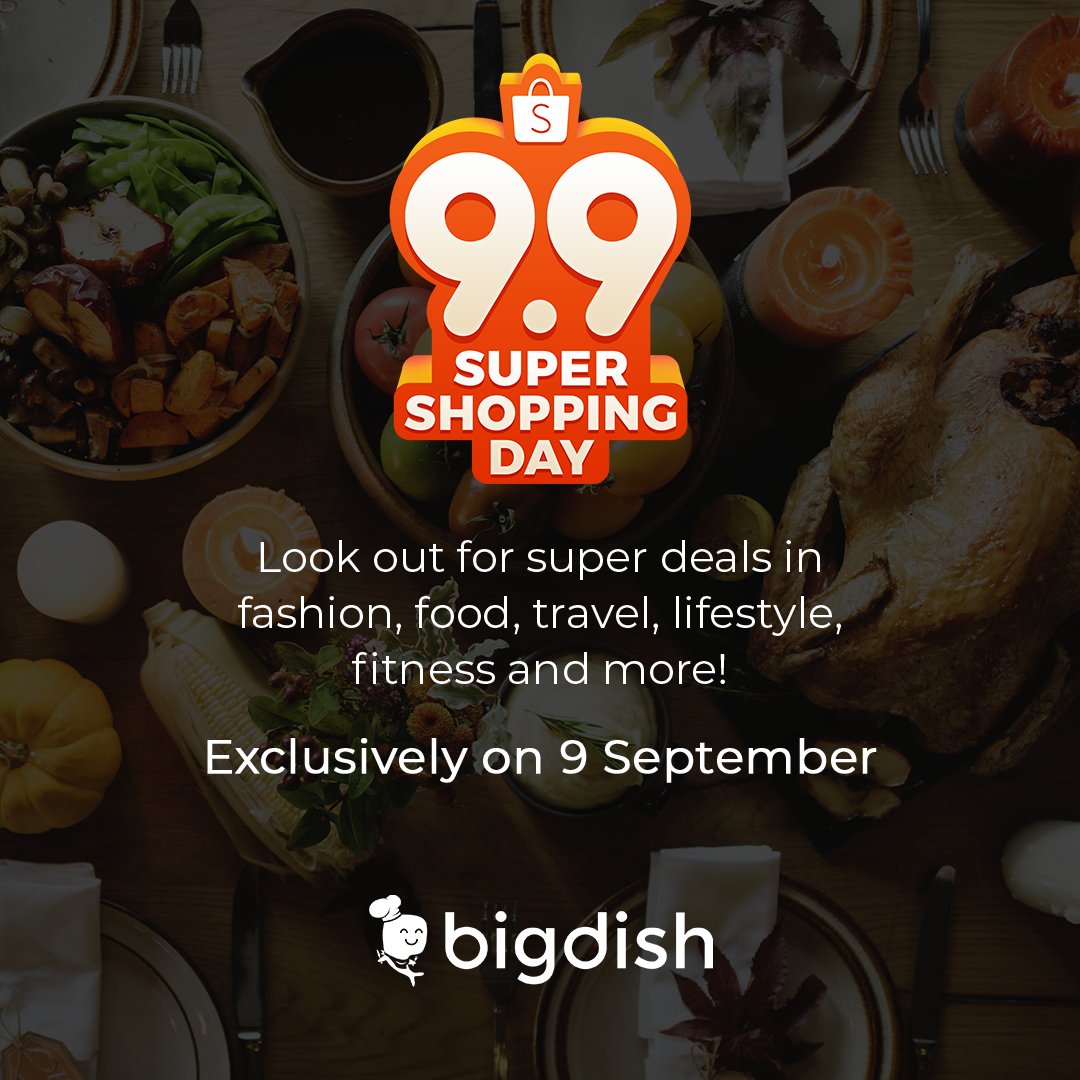 BigDishPH's tweet photo. Get the best deals from BigDish &amp; Shopee!

Don't miss out on exclusive deals and discounts! Keep using @BigDishPH and @ShopeePH! 

Find out more on September 9, 2018! https://t.co/oioHexTzsy
