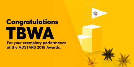 RedhouseGroupKe's tweet photo. Congratulations @tbwahakuhodo and @tbwasmp for each bagging a Grand Prix at #ADSTARS2018! 
The network across @tbwaasiapacific added 7 Gold, 21 Silver, 20 Bronze and 4 Crystal awards! 
@tbwaworldwide https://t.co/kIHrj51iff