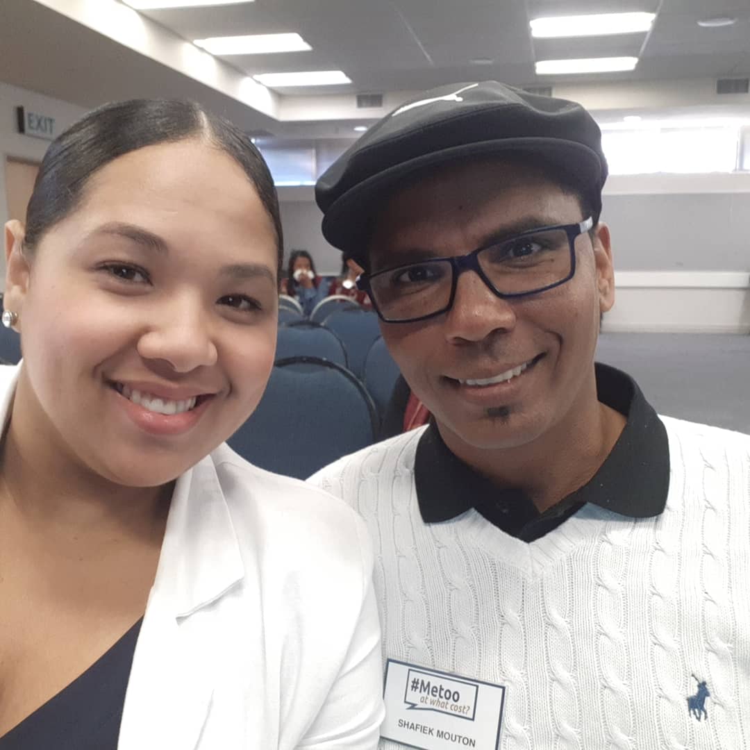 fiekie7's tweet photo. Happy to be hear at the First Annual Women's Month Public Lecture. 
#MeToo 
At what cost? 

@ University of the Western Cape https://t.co/HxbKkNPwbm