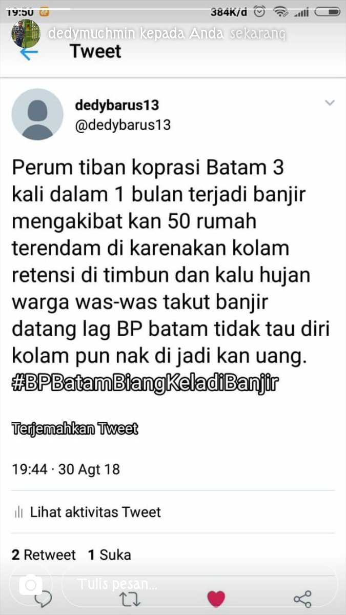 ILY_13062013BTS's tweet photo. tolong perhatian nya pemerintah agar segera di atasi. #BPBatamBiangKeladiBanjir https://t.co/l85smPpfkR