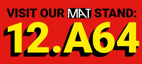 FilmMat's tweet image. Let‘s all meet at IBC -
Sept.14 to 18, 2018
RAI Amsterdam @ the MAT booth no. 12.A64