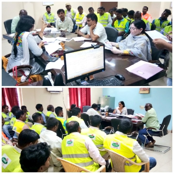 Swachh Namaskaram, Meeting conducted with Amoh, AE transport, SSs, SFAs Special Drive on no compromise Roads with all Main Roads #GHMC