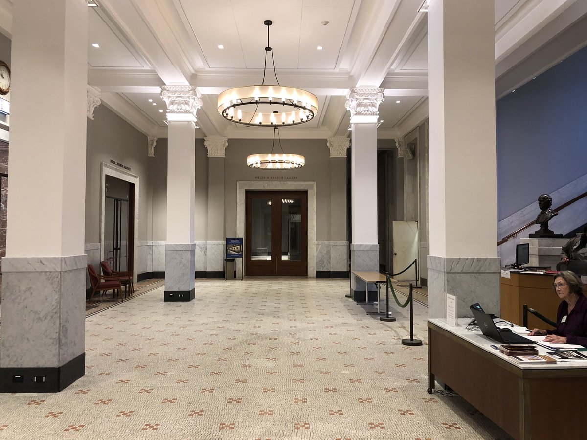 You lobbied for more #ThrowbackThursday images, so here ya go! The Newberry lobby, in 1962 and today.