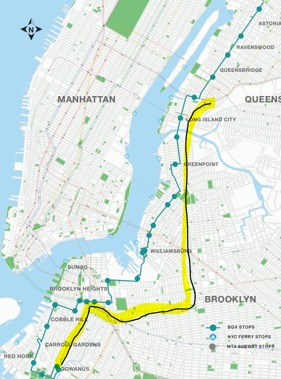 G Train Map Brooklyn Nyc's Brooklyn-Queens Streetcar Plan: An Analysis - Curbed Ny