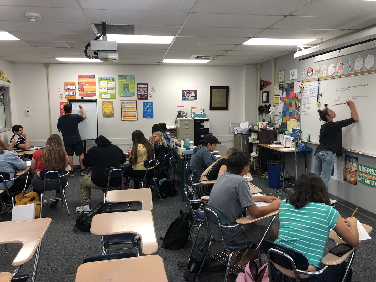 First day of AVID Tutorial at WHHS. Supporting student success @GUHSDTweet