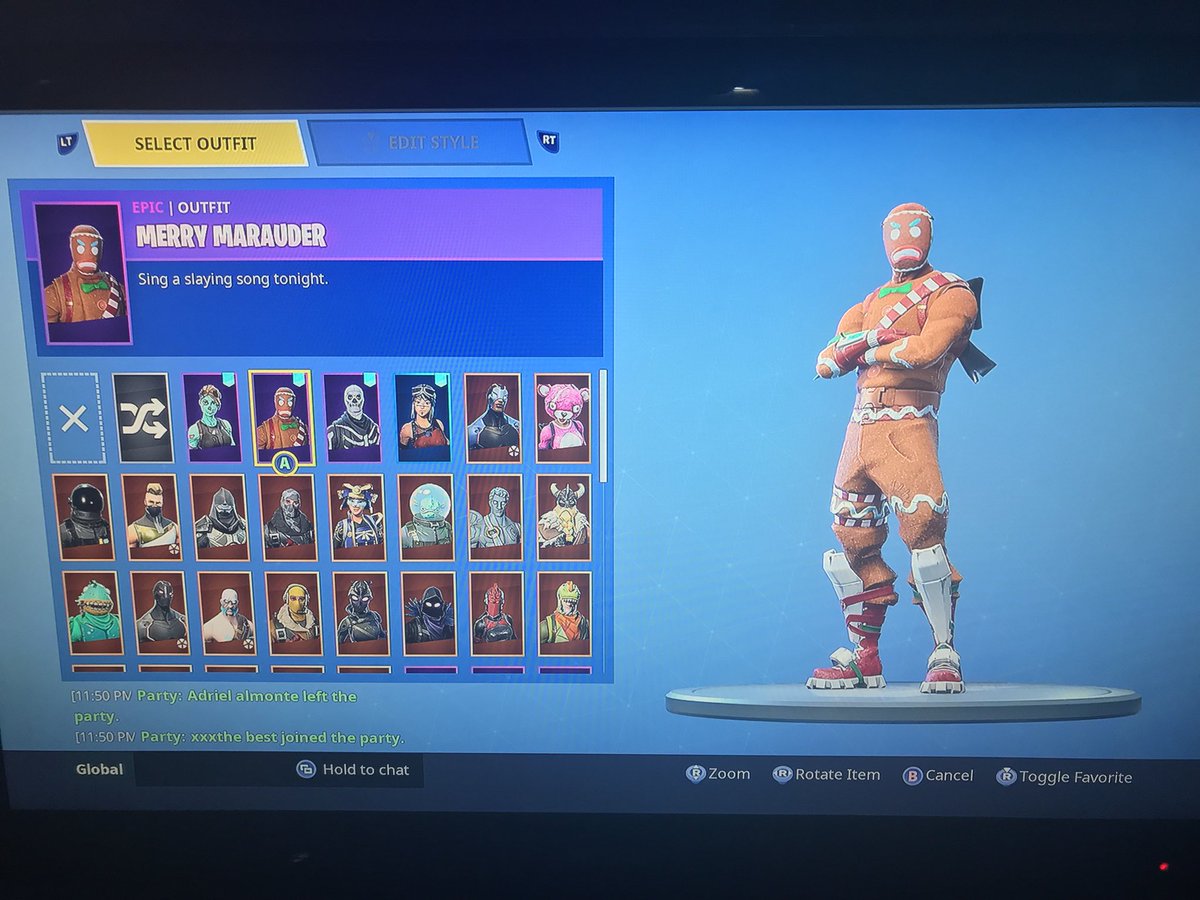 Editsaccounts's tweet photo. GIVEAWAY AT 125 FOLLOWERS🤗
Ghoul, Renegade, Skull, and Merry Marauder Account👀

To Enter...

RT and Like this Tweet and Tag 3 Friends❗️

Follow 
@TheFalcIQ
@Jaypxz1
@SchallerThaGoat
@AccountsGoated

Once you have done both steps Dm me and you will be entered to win‼️🤗💕 https://t.co/653DsrKB6C