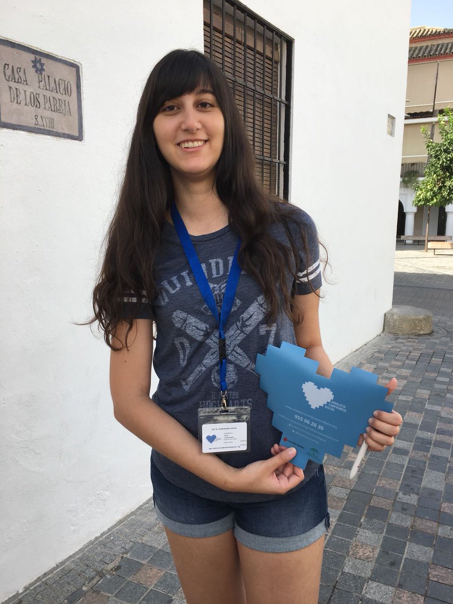 Tatorone's tweet photo. ¡Ya es oficial! Soy #voluntaria en @AndaluciaComDig Me siento muy orgullosa y con muchas ganas de empezar en este proyecto🤩 https://t.co/LaVhTHfTGk