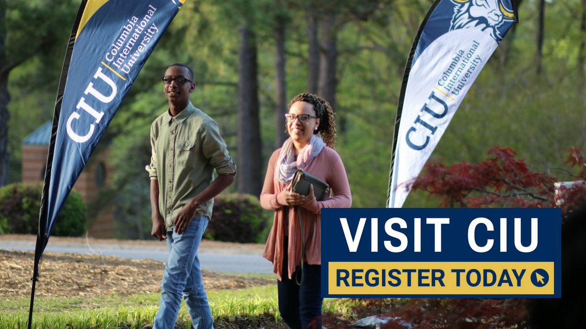 DiscoverCIU's tweet image. Are you ready to discover what it&apos;s like to be a CIU Ram? 🐏 Registration for all of our Fall visit events is officially OPEN! #CIUBound

Pick an event and register now! --&amp;gt; ciu.edu/visit