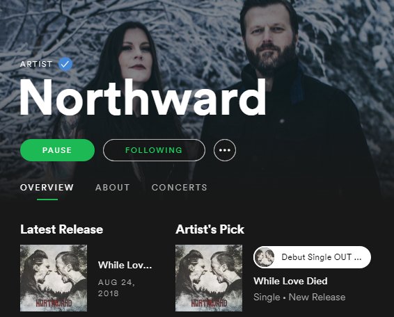 HeadUpHighBR's tweet photo. @NorthwardBand on Spotify!
Come and follow them! 🖤Só vem, gente!
➡ https://t.co/jHoRIgwB5Q
#Northward #FloorJansen #JornViggoLofstad #WhileLoveDied https://t.co/IZOTPg4U8D