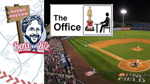 MiLB's tweet photo. .@swbrailriders set party planning committee in motion with #OfficeNight, including Dundie Awards for the 'Very Best Fans in Baseball'.

@bensbiz details a promo-packed holiday weekend: https://t.co/q8DTDRO7YL https://t.co/fqaIryREEd