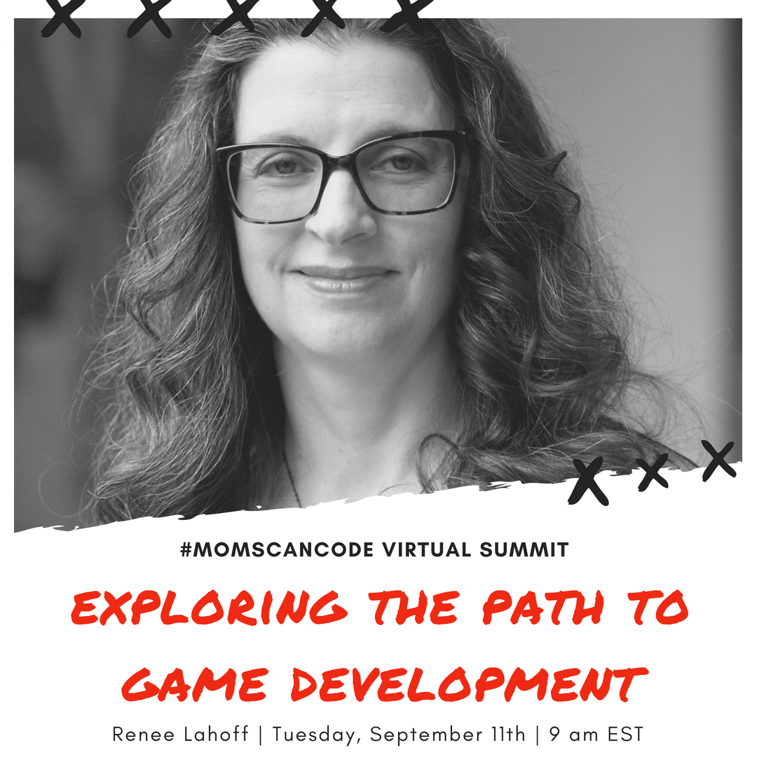 ReneeAtMCC's tweet photo. During my life journey I’ve traveled from #gamedev to #sahm to #indieDev.  In my talk I’ll be sharing how I got into game development not once, but twice! #momscancode #codingmom #momswhocode #womenwhocode #womenintech #learntocode #momlife #girlsmakegames #womenmakegames https://t.co/Now10KC8dD