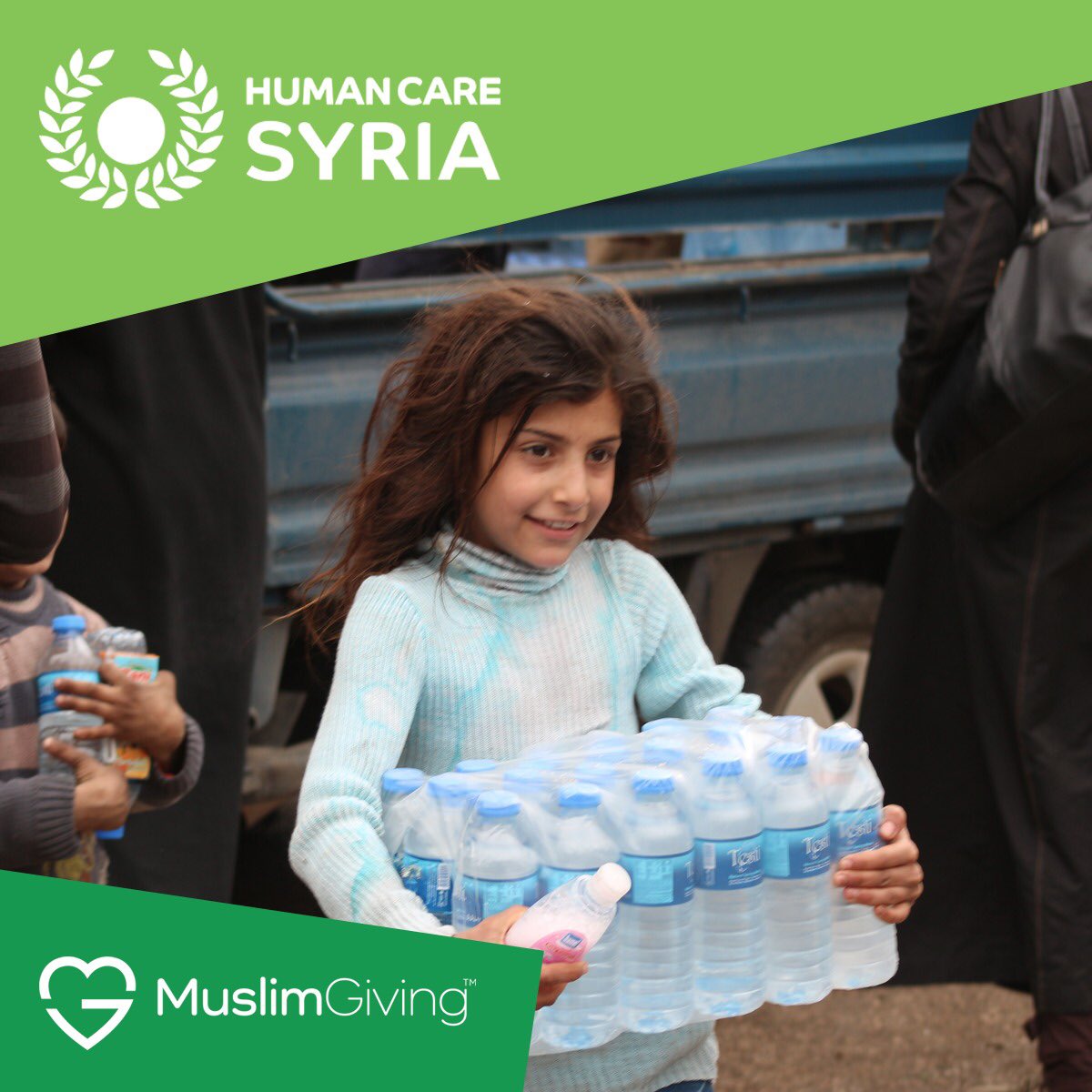 MuslimGiving's tweet photo. Welcome to @HumanCareSyria from the MuslimGiving team.  Start donating to their Life saving Aid for Syria campaign https://t.co/UmkuGZnr8r - #muslimgiving #humancaresyria #humancareworldwide #syria #savesyria #rescuesyria #syriaaid #donate #saveorphans #warzoneaid https://t.co/IlgUZB6vER