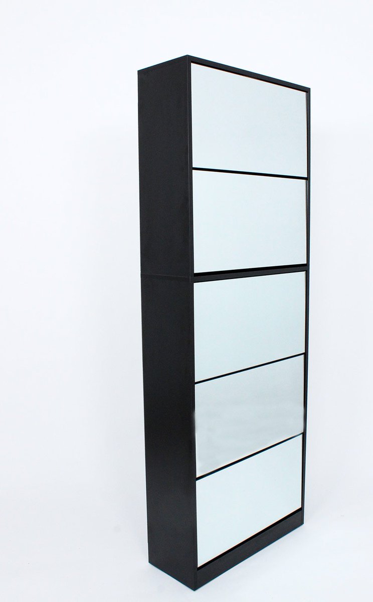 Tv Mall Sa On Twitter Fine Living Mirror Shoe Cabinet 5 Tier
