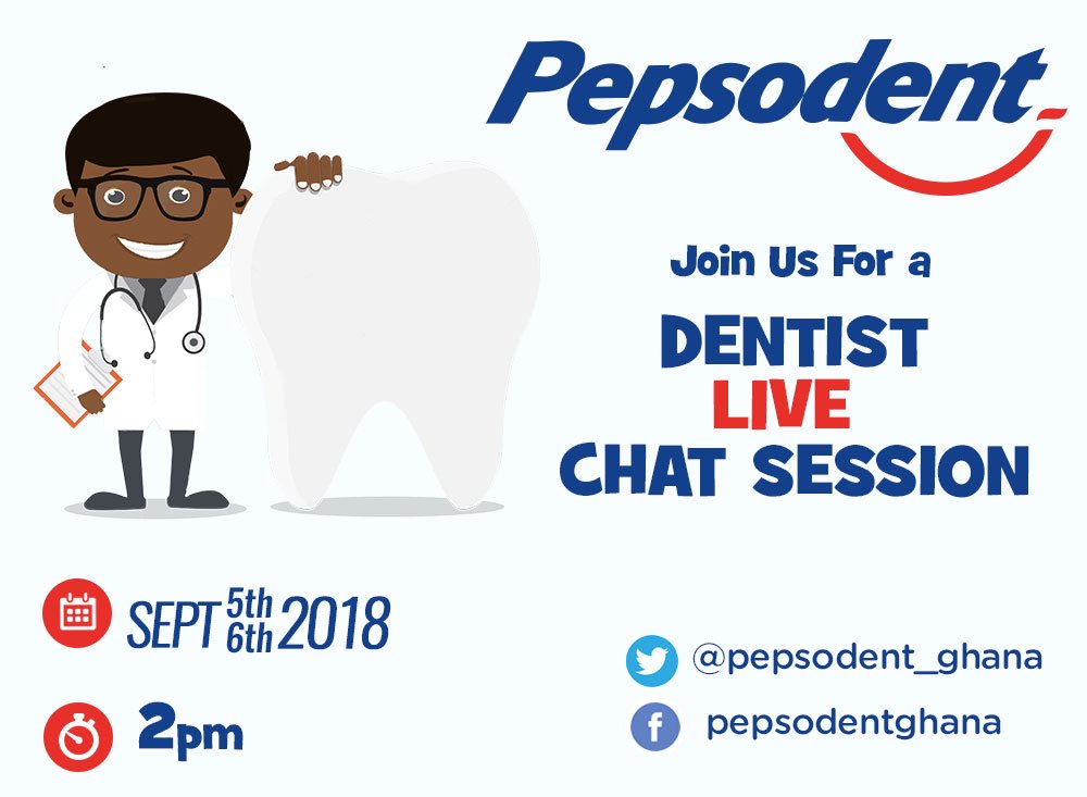 Pepsodent_ghana's tweet image. Say goodbye to half truths and myths and get the expert help you need. Our dentist will be coming your way soon to answer your questions on all our social media platforms so stay tuned. #PepsensitiveRepairs
