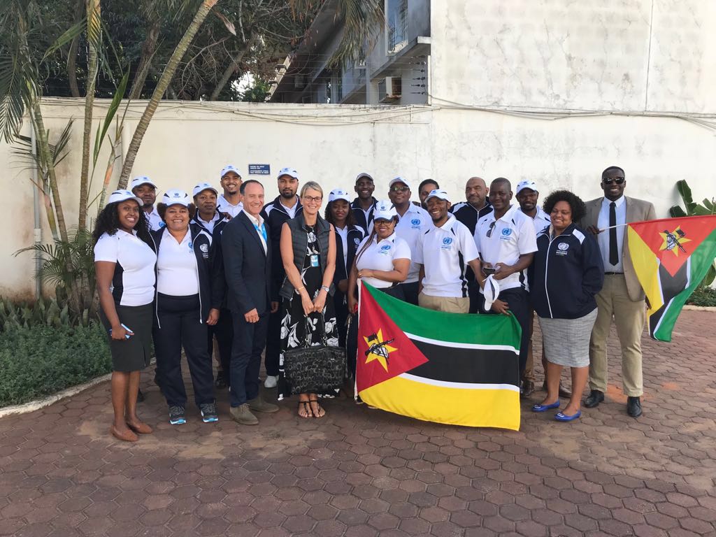 UNinSouthAfrica's tweet photo. TeamMOZAMBIQUE arrives in Mpumalanga for the #UNGamesAfrica2018. #Sports4Devt #Sport4SDGs https://t.co/oTUVYJJv9d