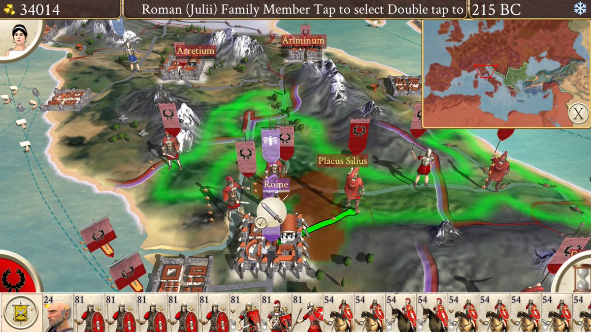 playable factions in rome total war