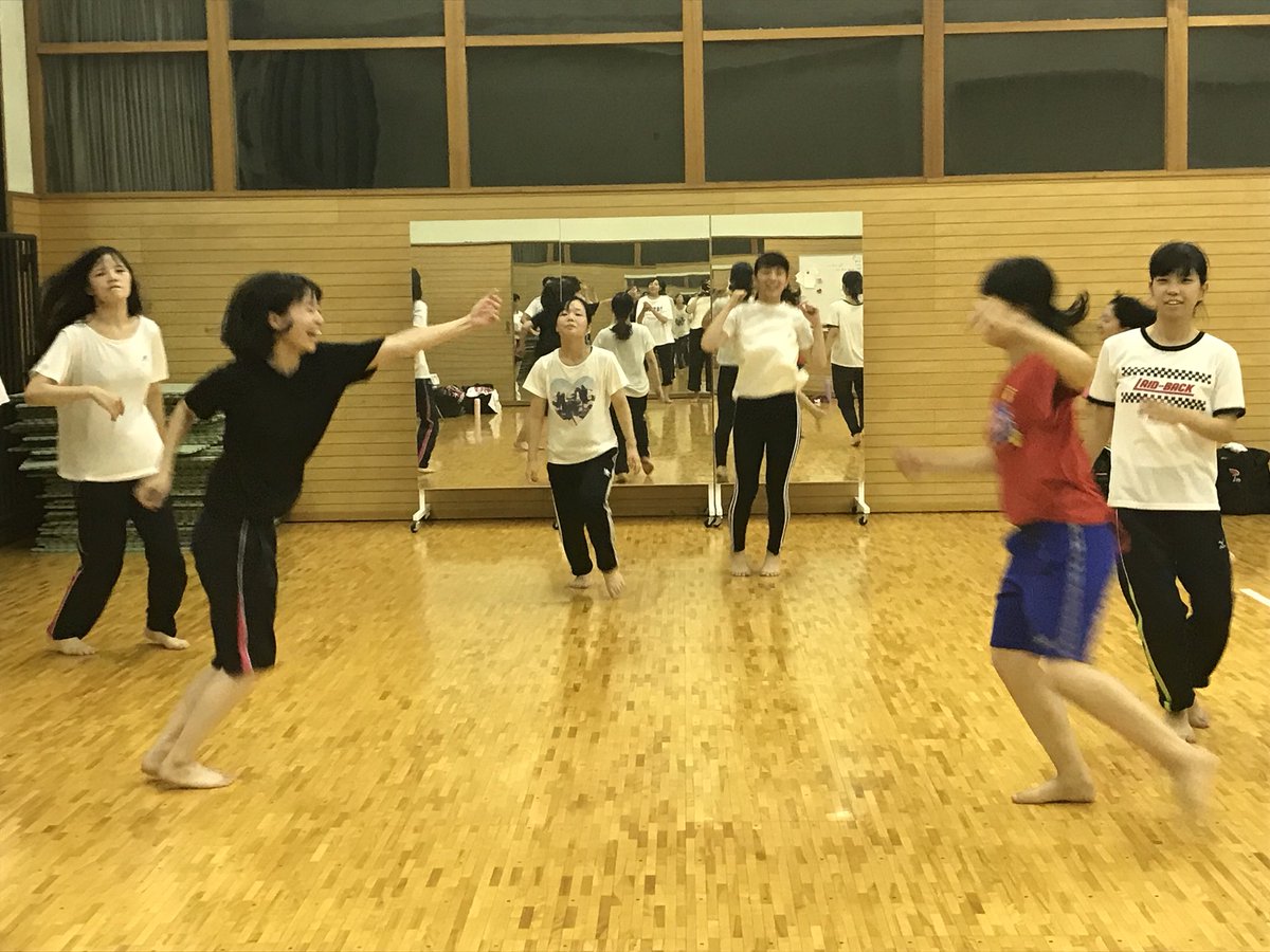 大阪国際滝井高校ダンス部 文化祭の曲もだいぶ仕上がってきました 前日祭 当日最高のパフォーマンスができるように頑張ります