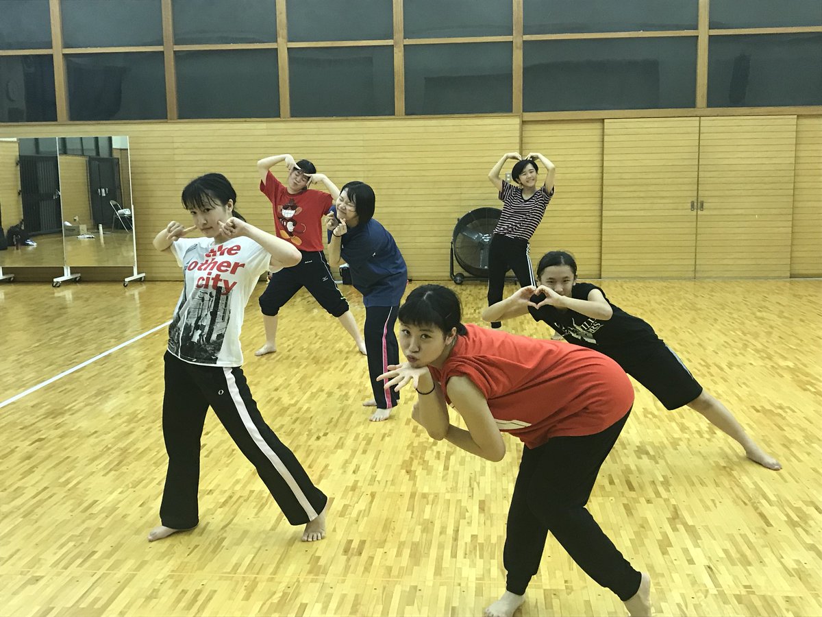 大阪国際滝井高校ダンス部 文化祭の曲もだいぶ仕上がってきました 前日祭 当日最高のパフォーマンスができるように頑張ります