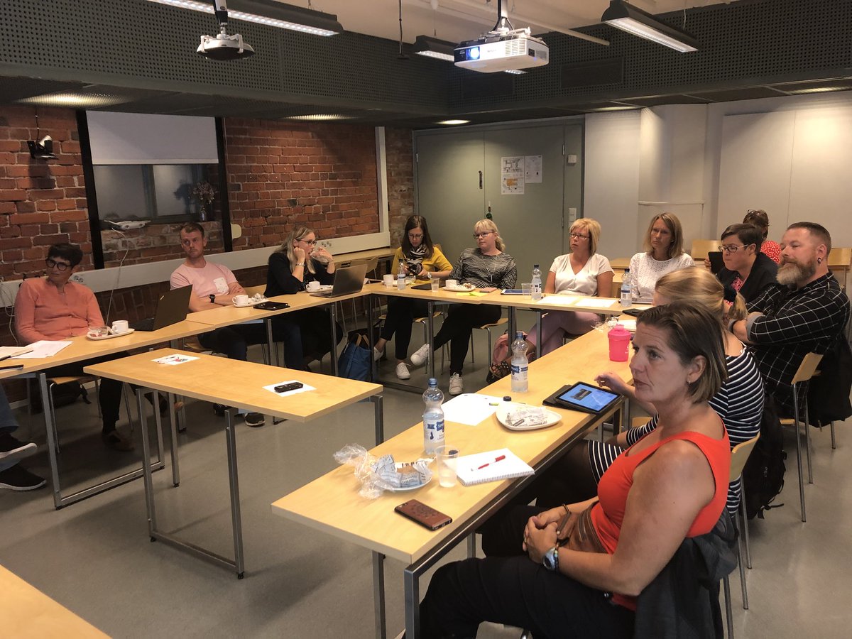 bothnialearning's tweet photo. Vi är igång med höstens samplanering! #kärkihankkeet #opettajankoulutusfoorumi https://t.co/yvSNreayHU