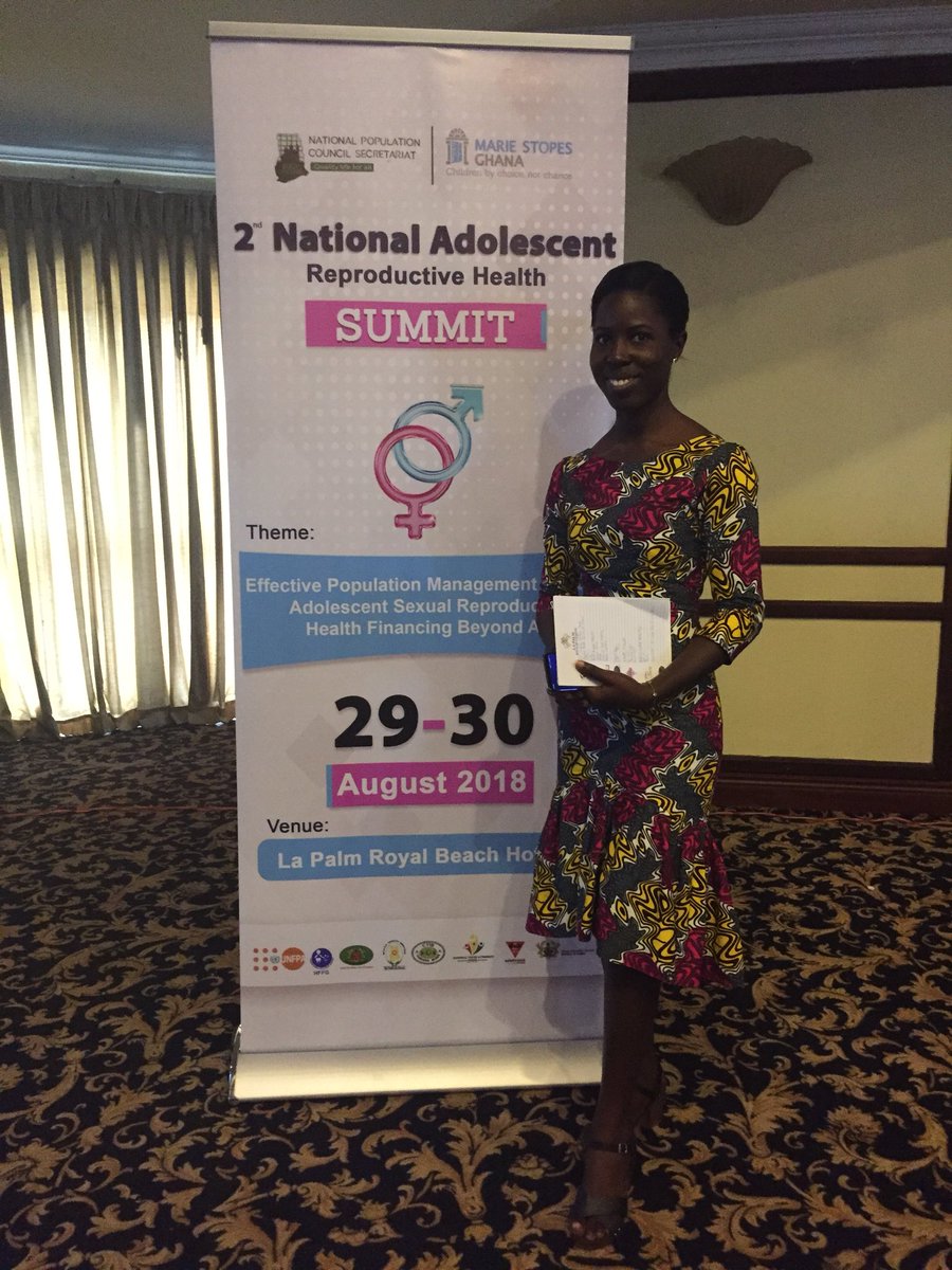 eksheldon's tweet photo. Aaaand we’re back for Day 2 of #ARHsummit! So excited to see our old friends from one of the winning teams of #HealthHackAccra - can you believe it’s been 2 years? Still leaders in sexual health advocacy 😎 @AgyepongAkosua https://t.co/2vYQ8KyByV