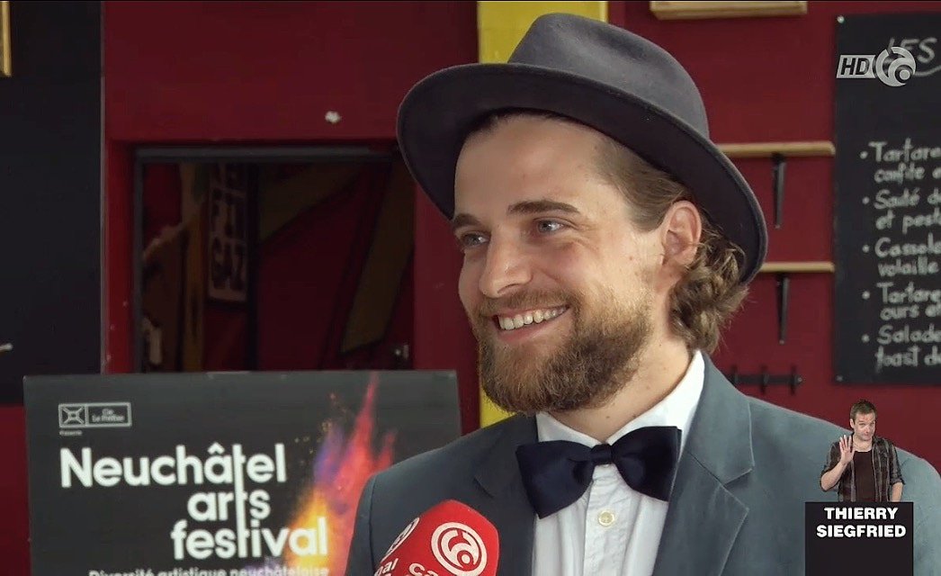 NeuchArtsFest's tweet photo. [LA PRESSE]

Canal Alpha @canalalpha parle du NAF, et pour ceci un grand #merci :

https://t.co/bSa6wuWRi8

#canalalpha #sourire #chapeau #video #festival #ArtPourTous #NeuchArtsFest #neuchatelartsfestival #Neuchâtel #art #concerts #cinema #danse #theatre #artsvisuels #forums https://t.co/Kh19mU2usN