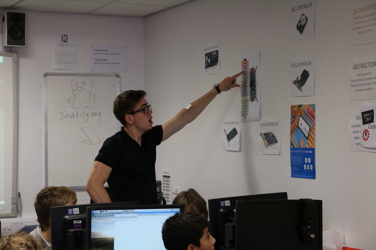 AKS_PiCamp's tweet photo. Today is Programming Minecraft! Today's challenge is to control LED’s using Minecraft and Python. @AKSSchool @AKSComputing #Raspberry_Pi #mcpi #minecraft #PiCamp https://t.co/0Pax5H5rro