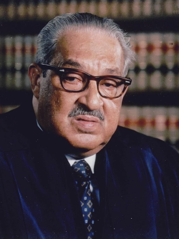 marshall was the first black supreme court justice