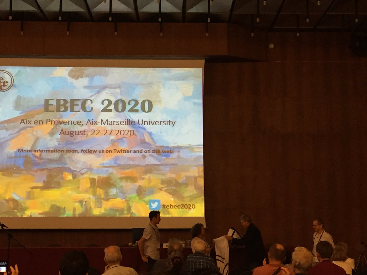Szabolab_UniPD's tweet photo. Closing ceremony @ #EBEC2018 see you in Marseille @ #EBEC2020! https://t.co/UWXbzATsUD